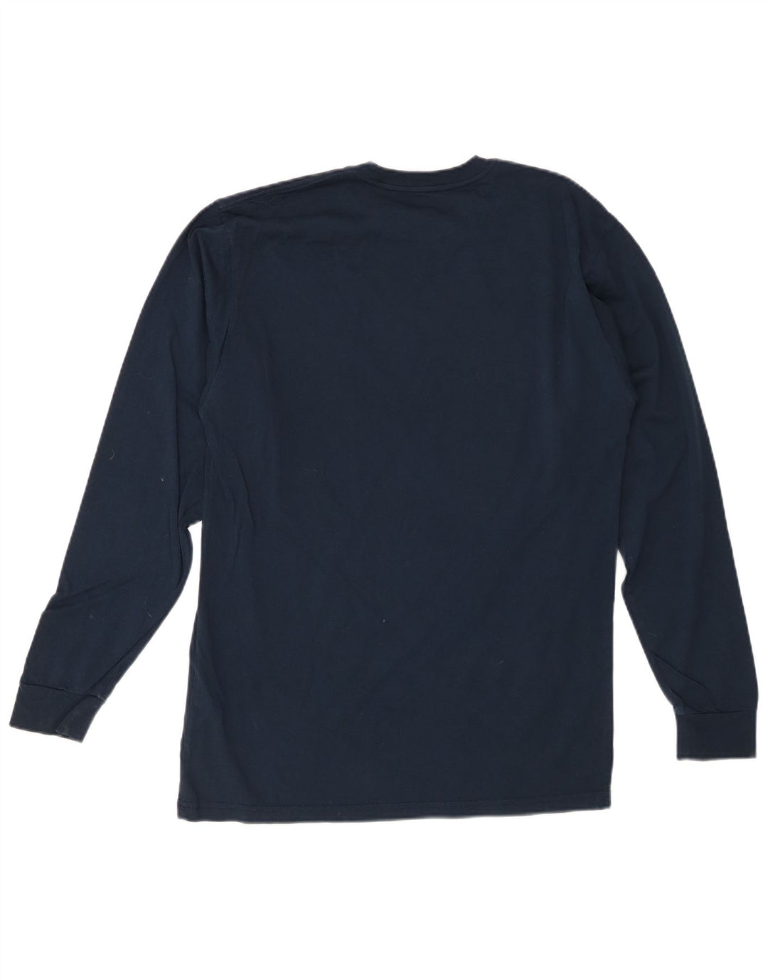 VANS Mens Classic Fit Graphic Top Long Sleeve Medium Navy Blue Cotton
