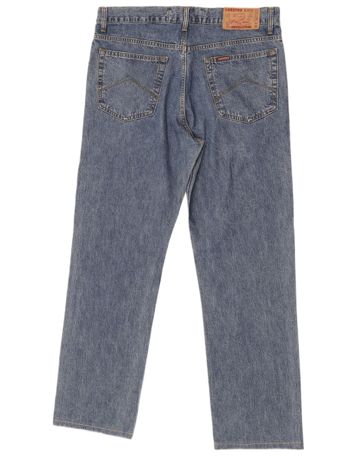 Carrera Mens 700 Regular Fit Straight Jeans W36 L31 Blue Cotton