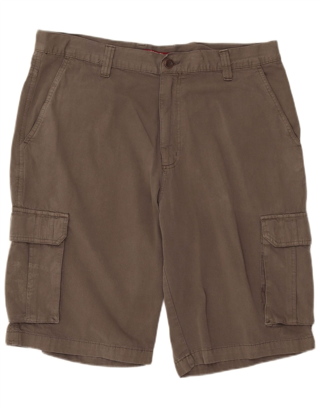 CARRERA Mens Cargo Shorts W38 XL Grey Cotton