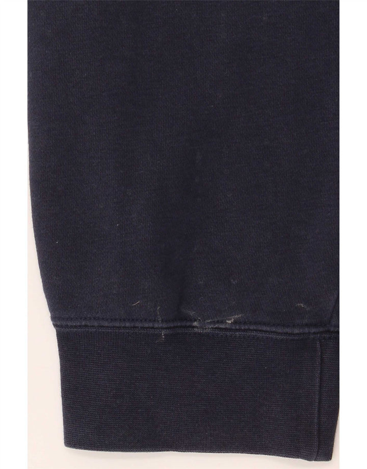 Nike Mens Graphic Tracksuit Trousers Joggers Medium Navy Blue Colourblock
