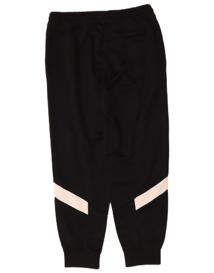 Puma Mens Tracksuit Top Jacket Large Black Colourblock Cotton