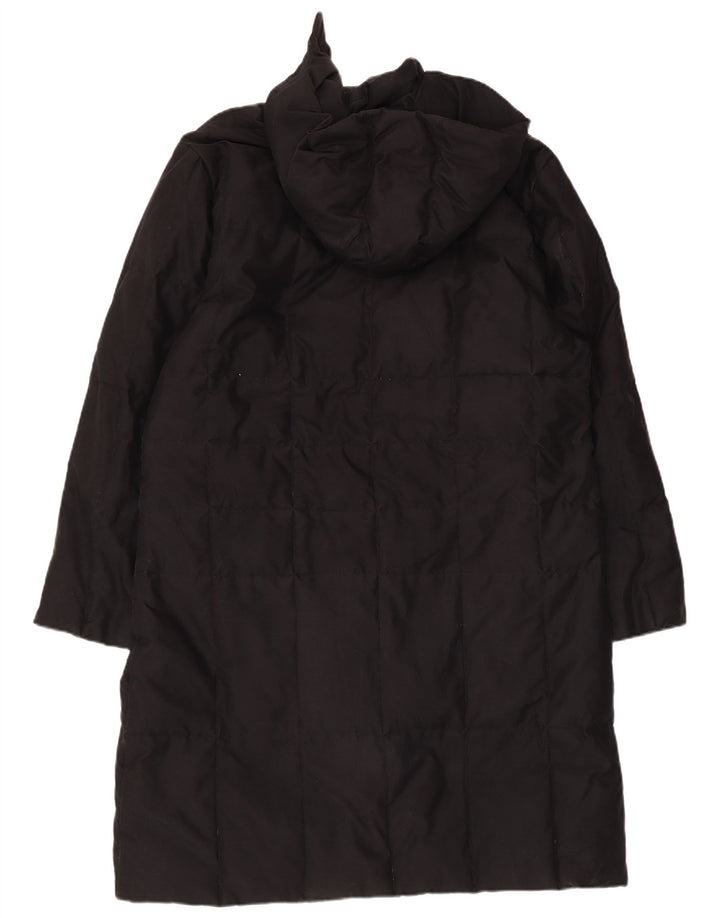 Sergio Tacchini Womens Hooded Padded Coat UK 16 Large Black
