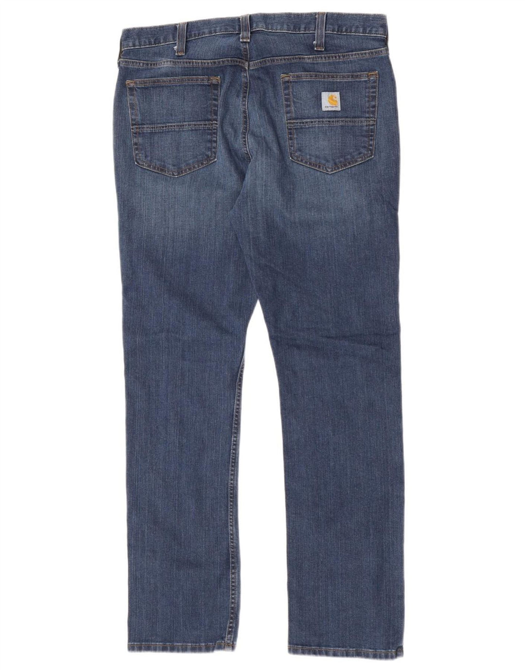 Carhartt Mens Slim Jeans W36 L32 Blue Cotton