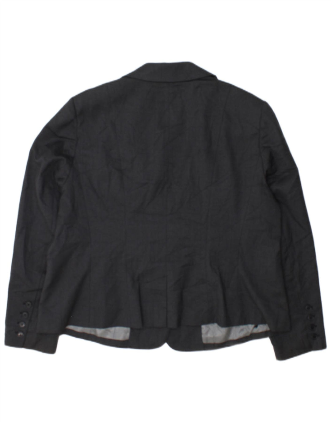 Marks & Spencer Womens Autograph Blazer Jacket UK 18 XL Grey Spotted