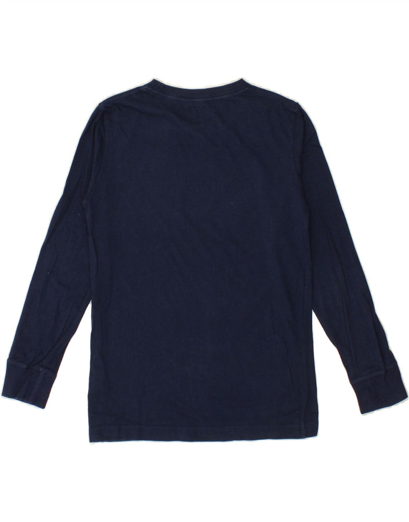 LEVI'S Boys Graphic Top Long Sleeve 11-12 Years Navy Blue Cotton Vintage Levi's and Second-Hand Levi's from Messina Hembry 