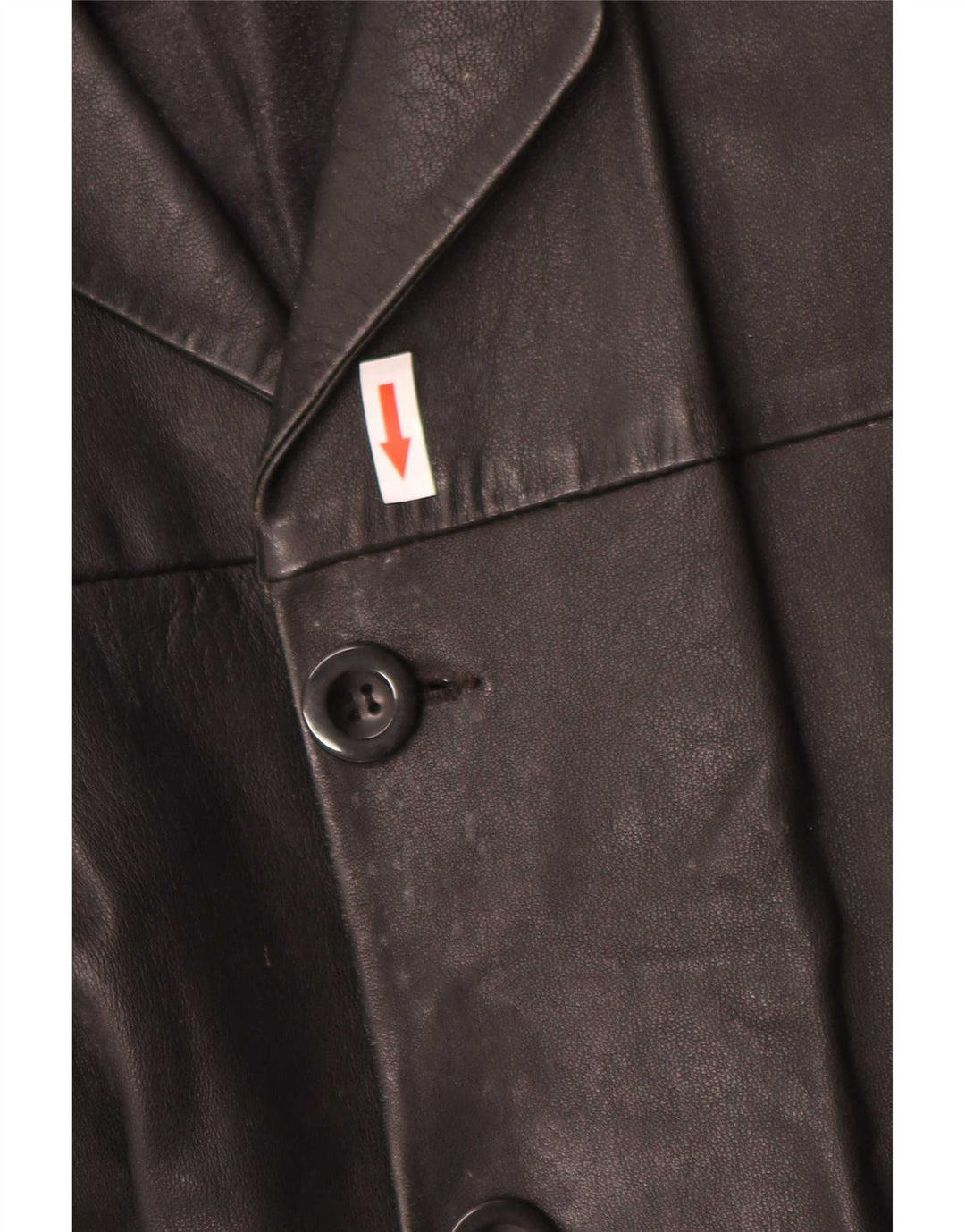 Vintage Mens Leather Jacket UK 40 Large Black