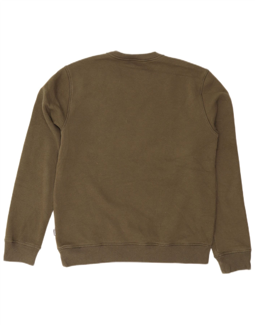 Eddie Bauer Mens Sweatshirt Jumper Medium Khaki Cotton