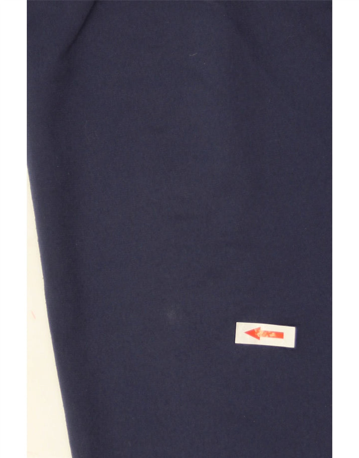 Asics Boys Tracksuit Trousers 9-10 Years  Navy Blue Polyester
