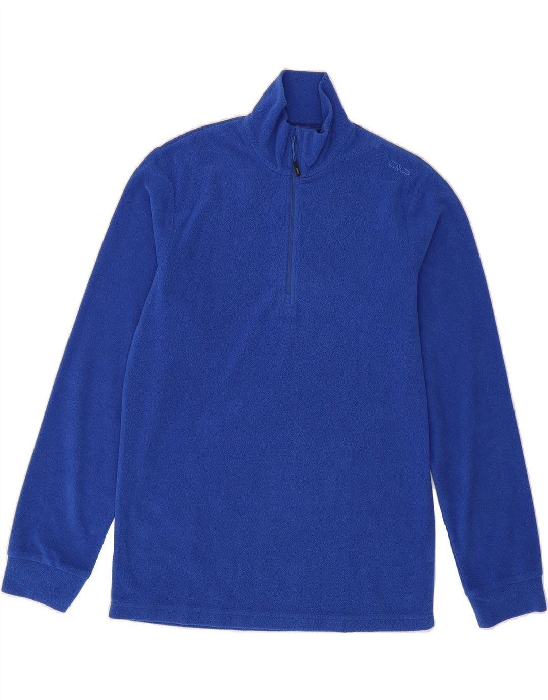 CMP Boys Zip Neck Fleece Jumper 15-16 Years Blue Polyester Vintage CMP and Second-Hand CMP from Messina Hembry 