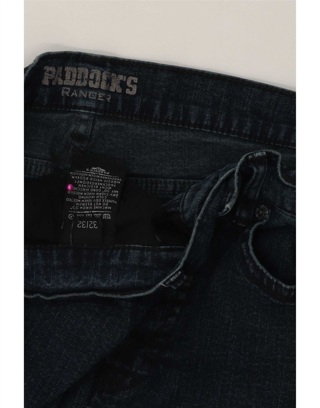 Paddock's Womens Straight Jeans W32 L32 Blue Cotton