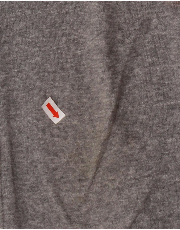 NIKE Boys Tracksuit Trousers Joggers 10-11 Years Medium Grey Flecked