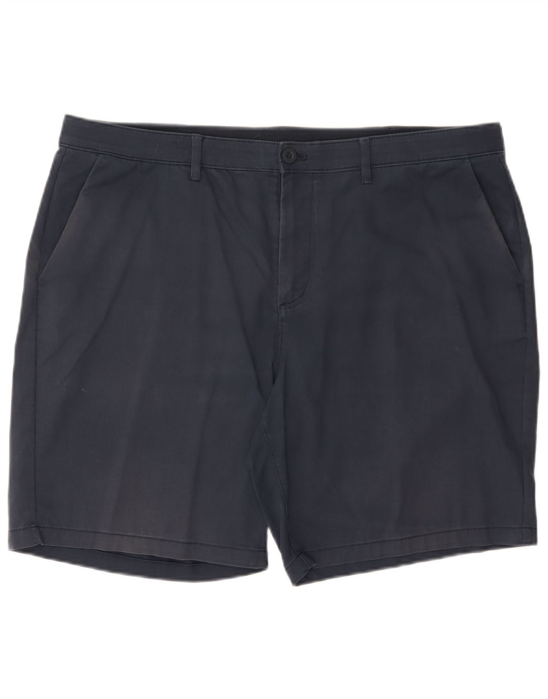 Calvin Klein Mens Chino Shorts W40 XL Navy Blue Cotton
