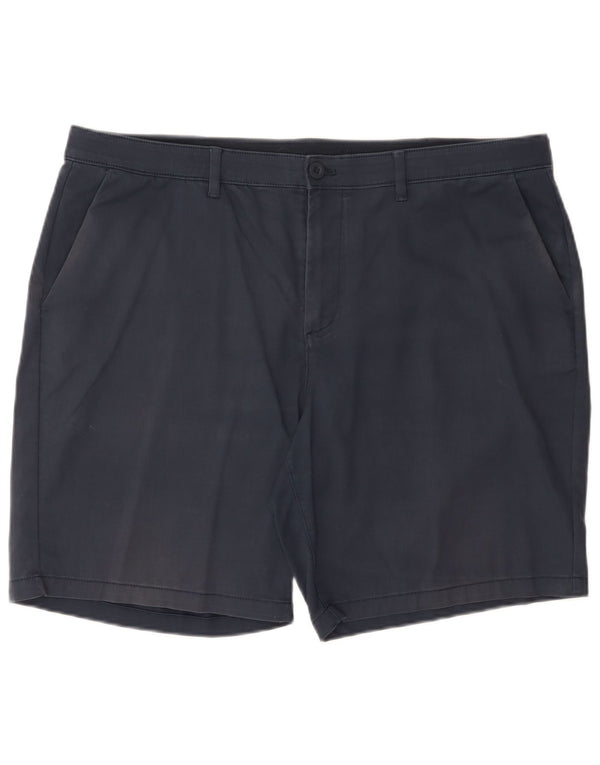 Calvin Klein Mens Chino Shorts W40 XL Navy Blue Cotton