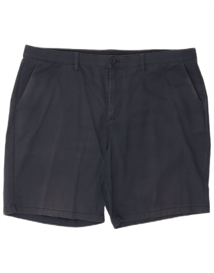 Calvin Klein Mens Chino Shorts W40 XL Navy Blue Cotton