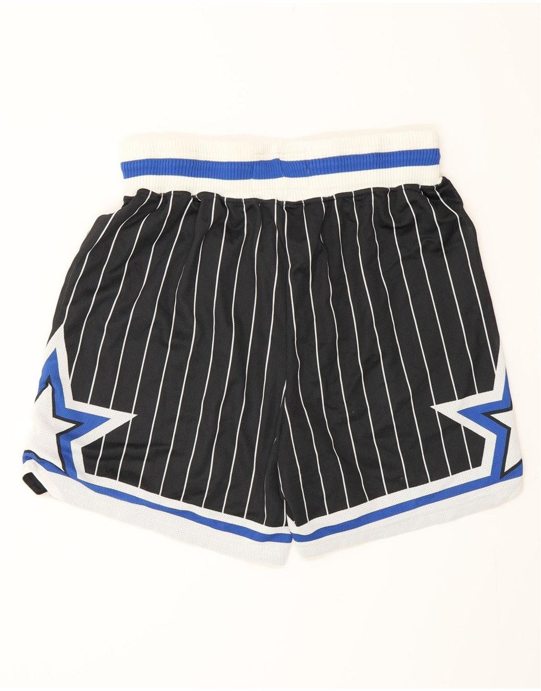 Champion Mens Orlando Magic Graphic Sport Shorts Medium Black Striped