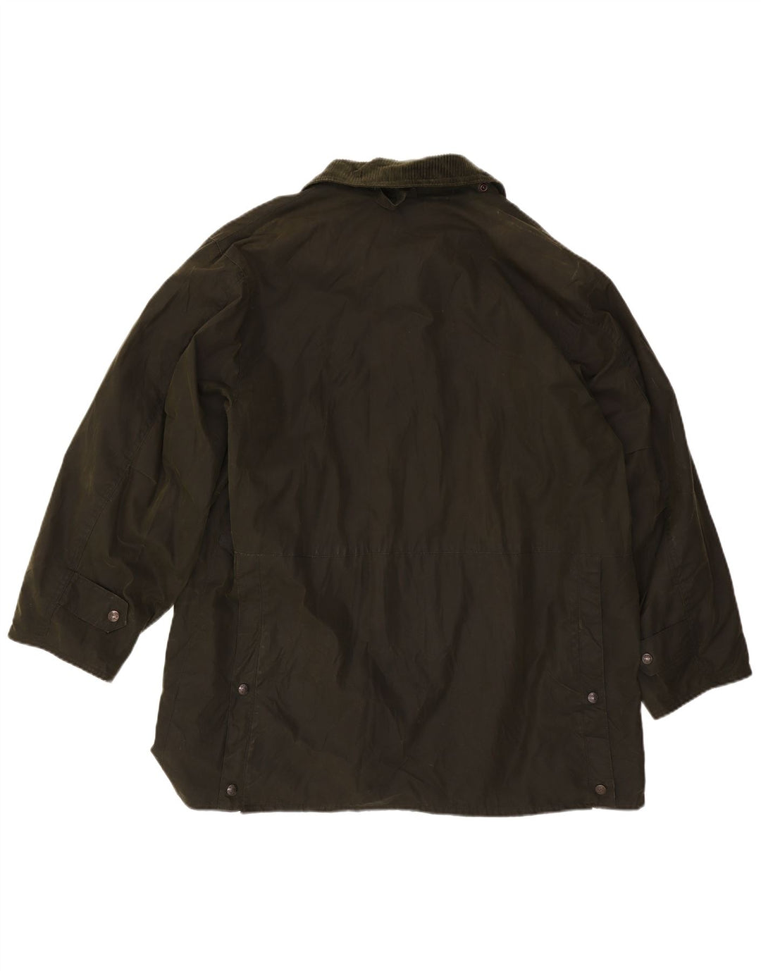 OUTBACK Mens Waxed Cotton Jacket UK 40 Large Khaki