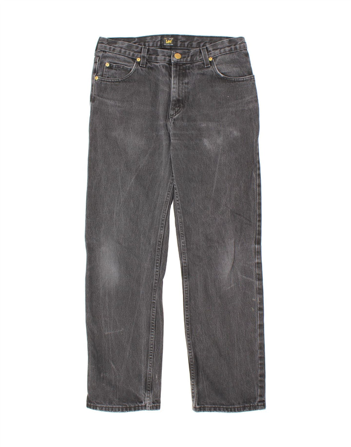 LEE Womens Straight Jeans W33 L32 Grey Cotton Vintage Lee and Second-Hand Lee from Messina Hembry 