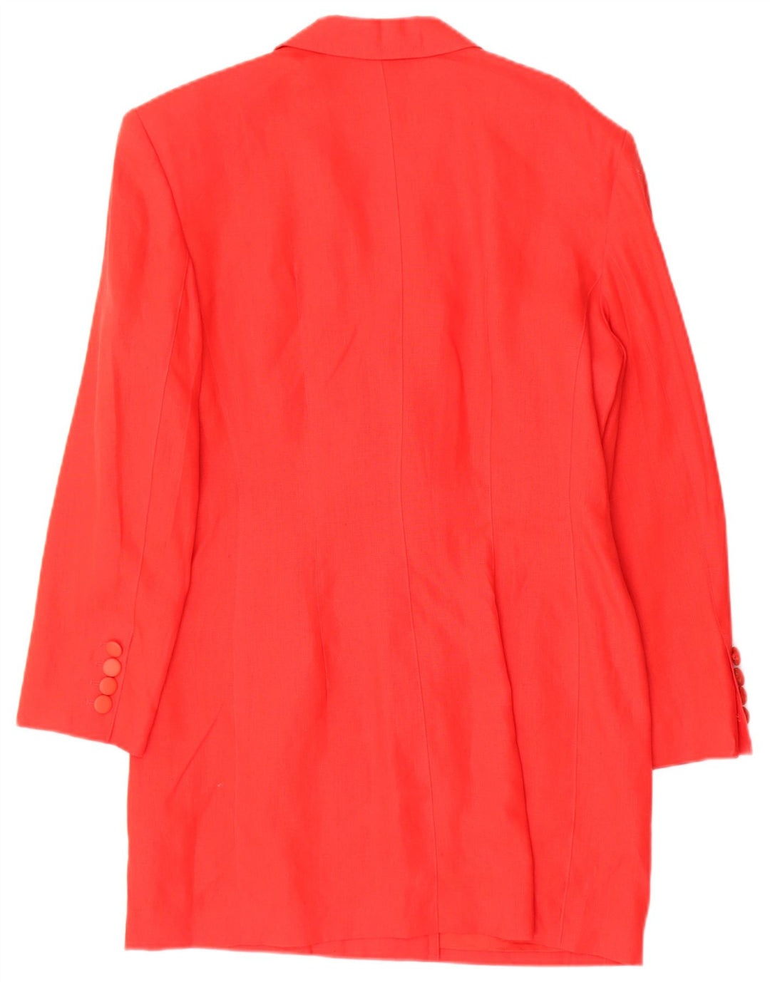 TRIXI SCHOBER Womens Longline Blazer Jacket UK 14 Large  Red