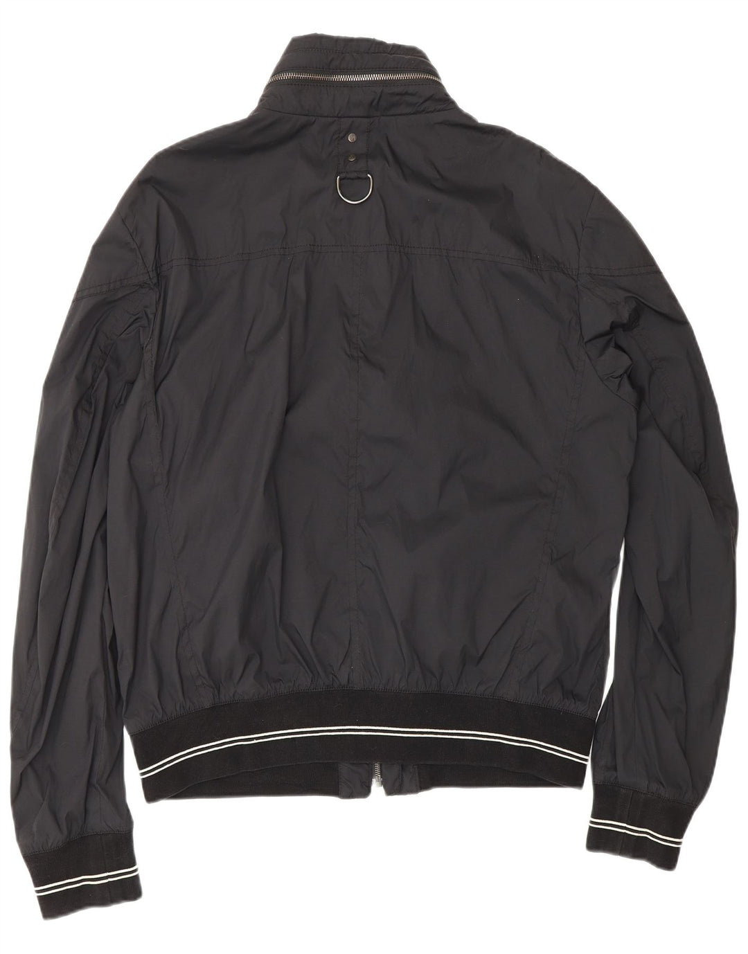 MONTECORE Mens Bomber Jacket IT 54 2XL Black Polyamide