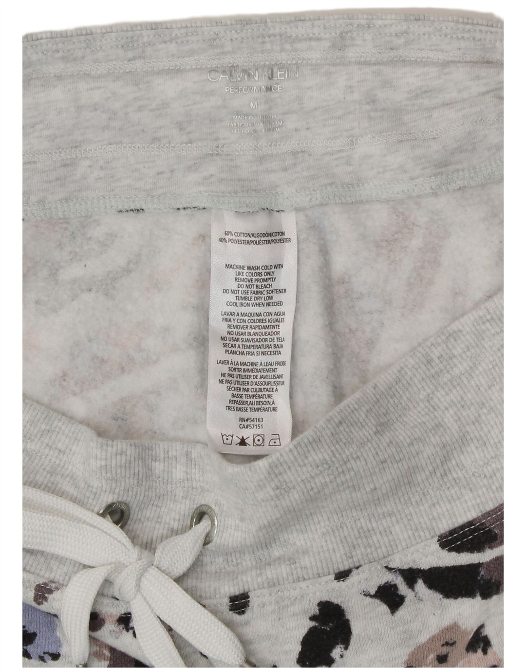 CALVIN KLEIN Womens Tracksuit Trousers Joggers UK 14 Medium  Grey