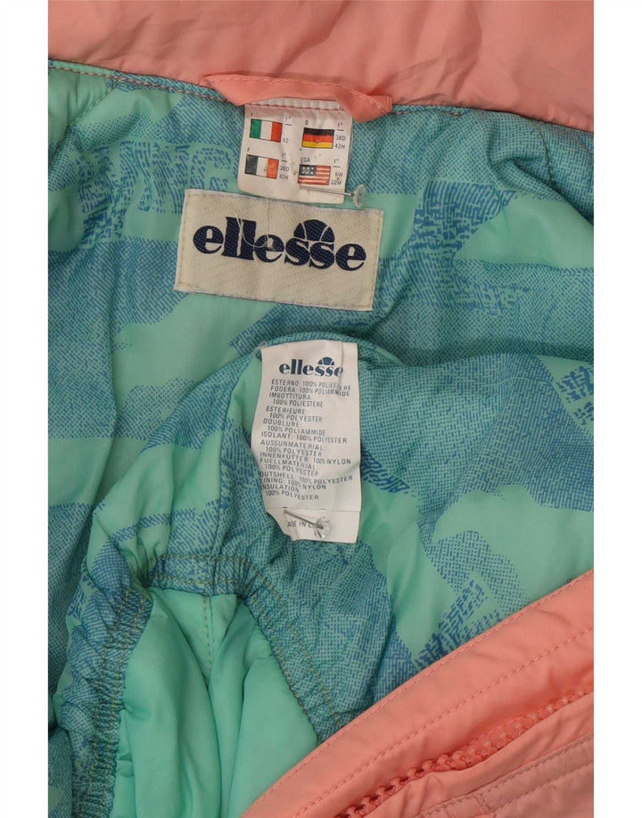 Ellesse Womens Graphic Ski Jumpsuit IT 42 Medium Multicoloured Colourblock