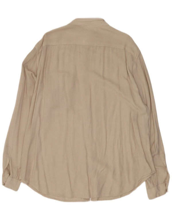 C&A Mens Shirt Size 43/44 XL Beige Viscose