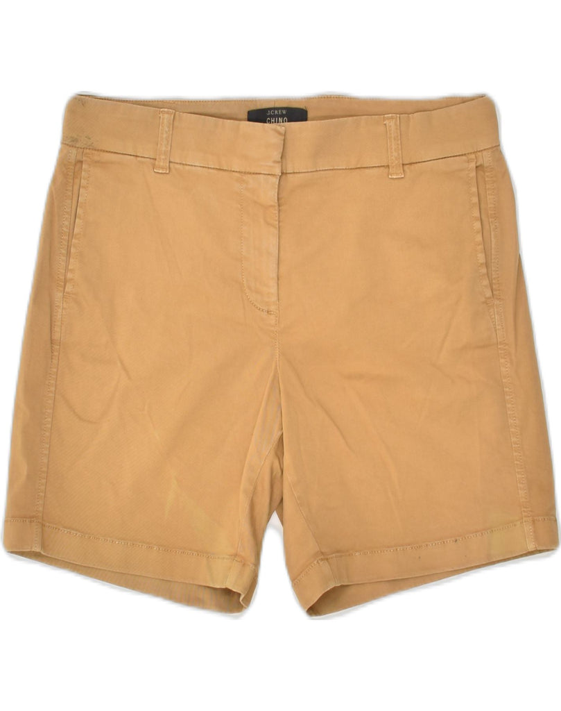 J. CREW Womens Chino Shorts US 6 Medium W30 Brown Cotton | Vintage J. Crew | Thrift | Second-Hand J. Crew | Used Clothing | Messina Hembry 