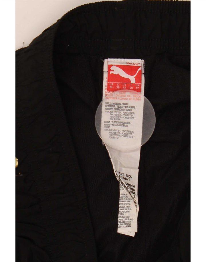 Puma Womens Capri Tracksuit Trousers UK 12 Medium  Black Polyester