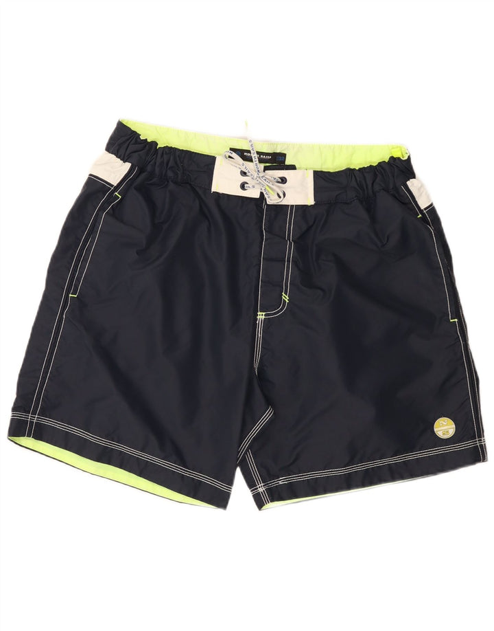 North Sails Mens Gold Edition Swimming Shorts W32 Medium Navy Blue