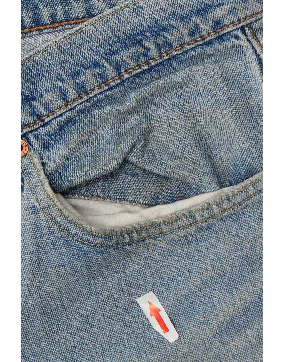 Levi's Mens Distressed Slim Jeans W36 L34 Blue Cotton