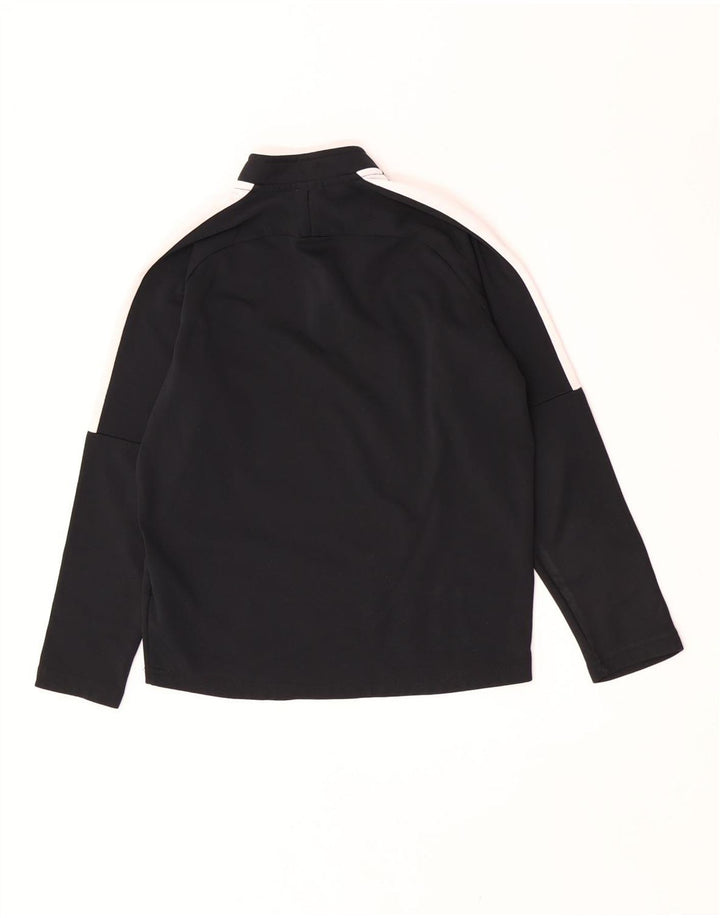 Nike Boys Pullover Tracksuit Top 10-11 Years Medium Black Colourblock