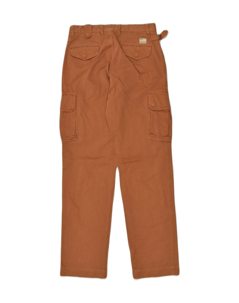 MASON'S Mens Straight Cargo Trousers IT 46 Small W30 L32 Brown | Vintage Mason's | Thrift | Second-Hand Mason's | Used Clothing | Messina Hembry 