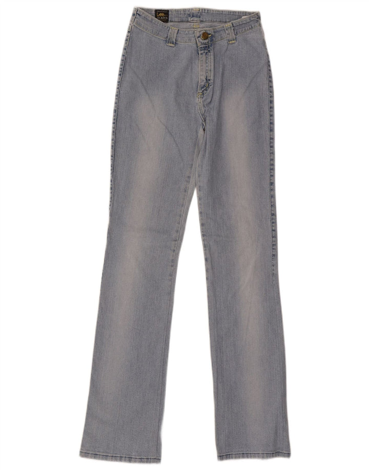 Lee Womens Straight Jeans W29 L33 Blue Cotton