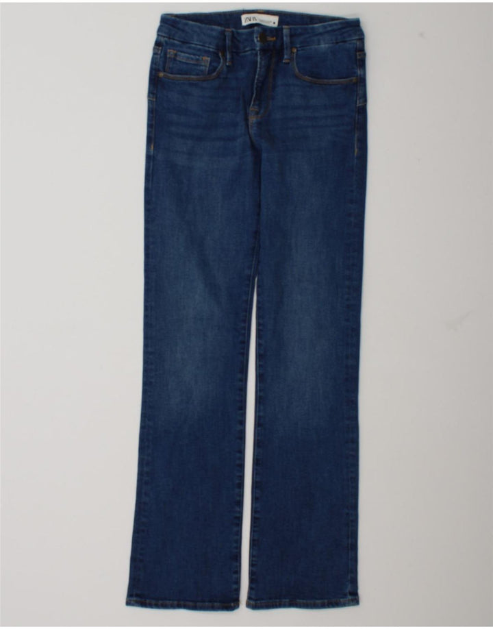 Zara Womens Bootcut Jeans EU 38 Small W28 L32 Blue Cotton