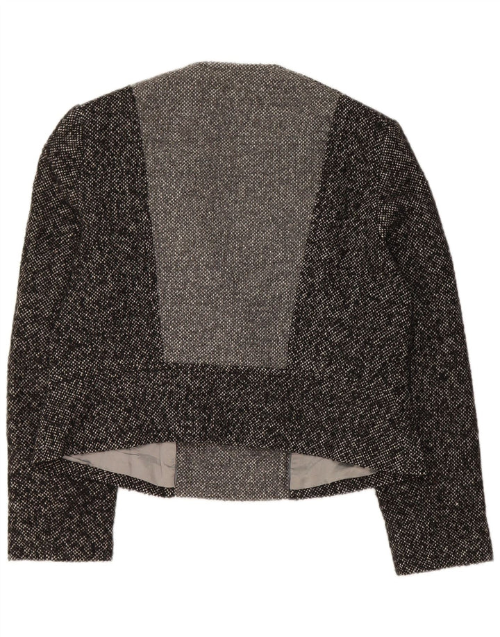 Marks & Spencer Womens Autograph Blazer Jacket UK 16 Large Grey Flecked