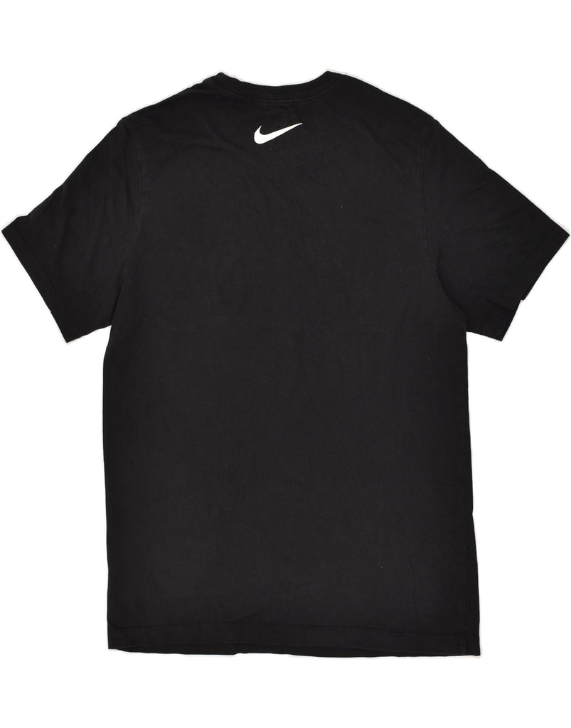 NIKE Mens T-Shirt Top Medium Black Cotton | Vintage Nike | Thrift | Second-Hand Nike | Used Clothing | Messina Hembry 