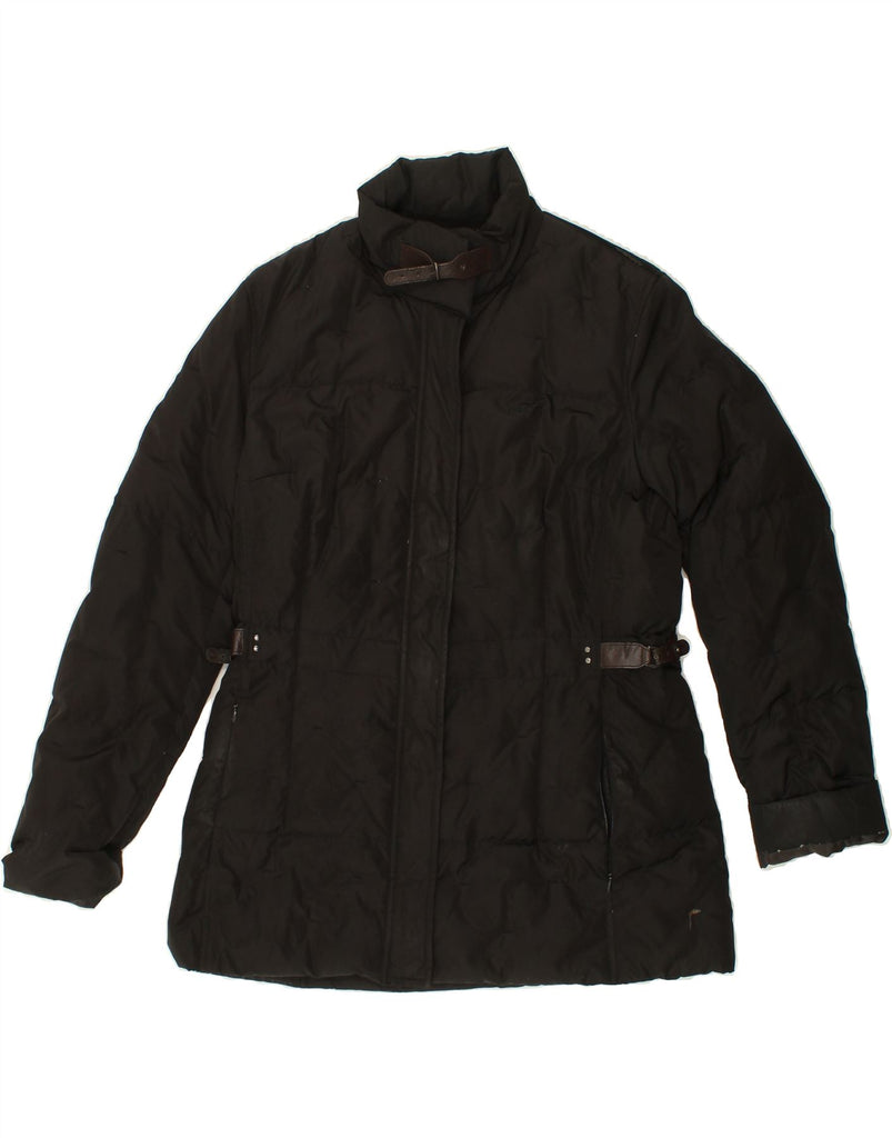 GEOX Womens Padded Jacket UK 12 Medium Black Polyester Vintage Geox and Second-Hand Geox from Messina Hembry 