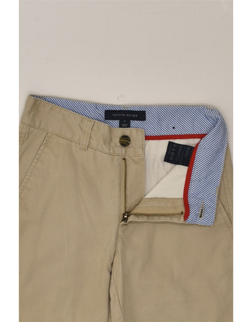 TOMMY HILFIGER Boys Straight Chino Trousers 7-8 Years W25 L25 Beige Cotton | Vintage Tommy Hilfiger | Thrift | Second-Hand Tommy Hilfiger | Used Clothing | Messina Hembry 