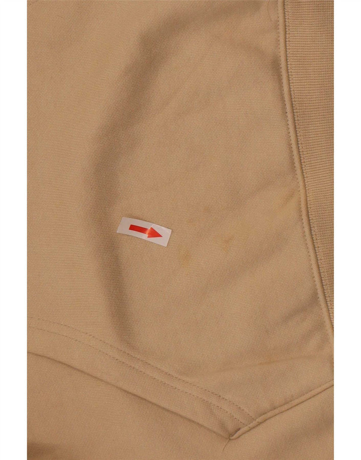 Champion Mens Graphic Regular Fit Hoodie Jumper Medium Beige Cotton