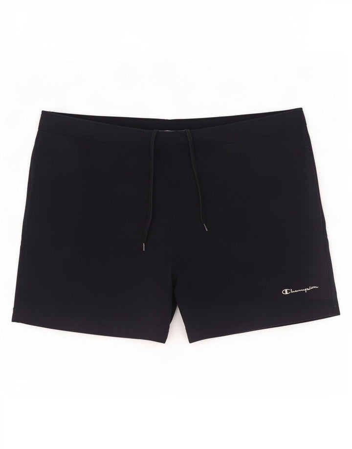 Champion Mens Sport Shorts Medium Navy Blue Polyamide