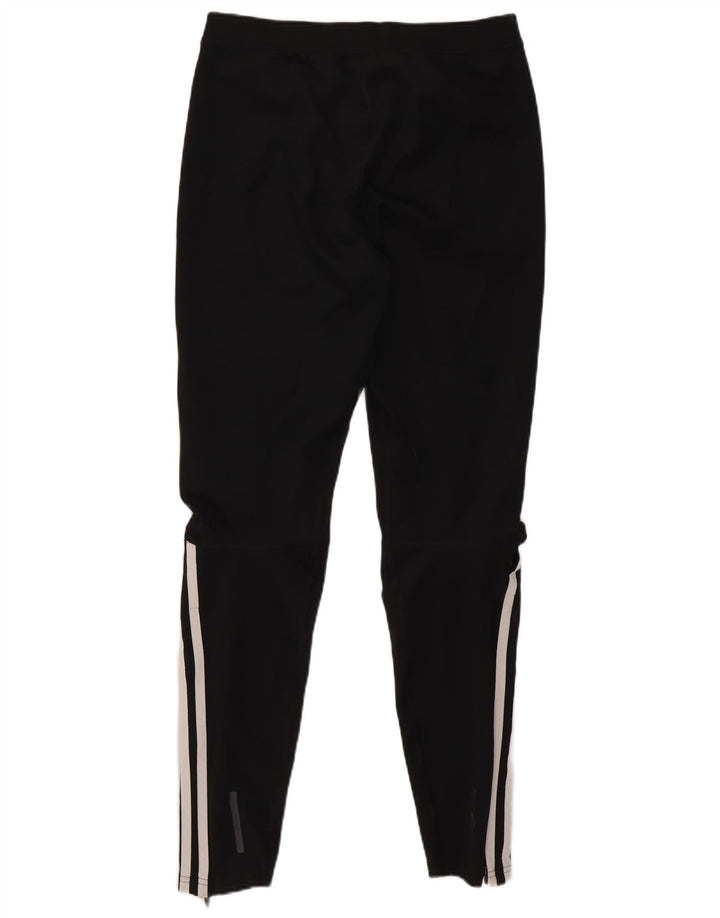 Adidas Womens Climalite Tracksuit Trousers UK 12 Medium Black Polyester