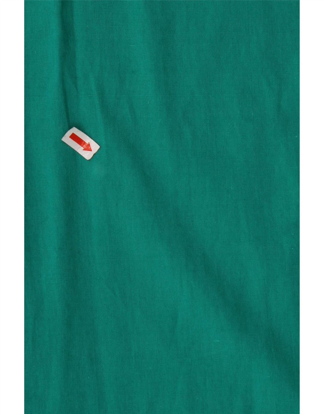 VINTAGE Womens Sleeveless Shirt Blouse UK 12 Medium Turquoise