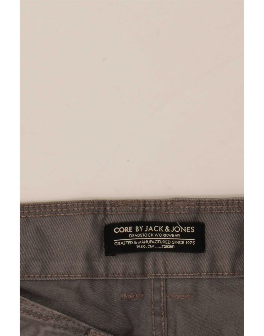 Jack & Jones Mens Casual Shorts W34 Large Grey