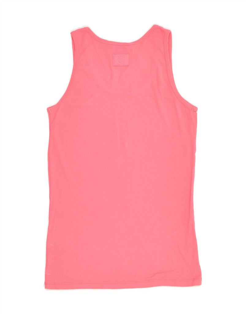 GANT Womens Vest Top UK 4 XS Pink Cotton | Vintage Gant | Thrift | Second-Hand Gant | Used Clothing | Messina Hembry 