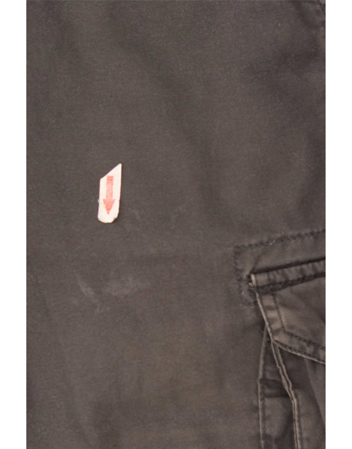 Nike Mens Cargo Shorts W34 Large Grey Cotton