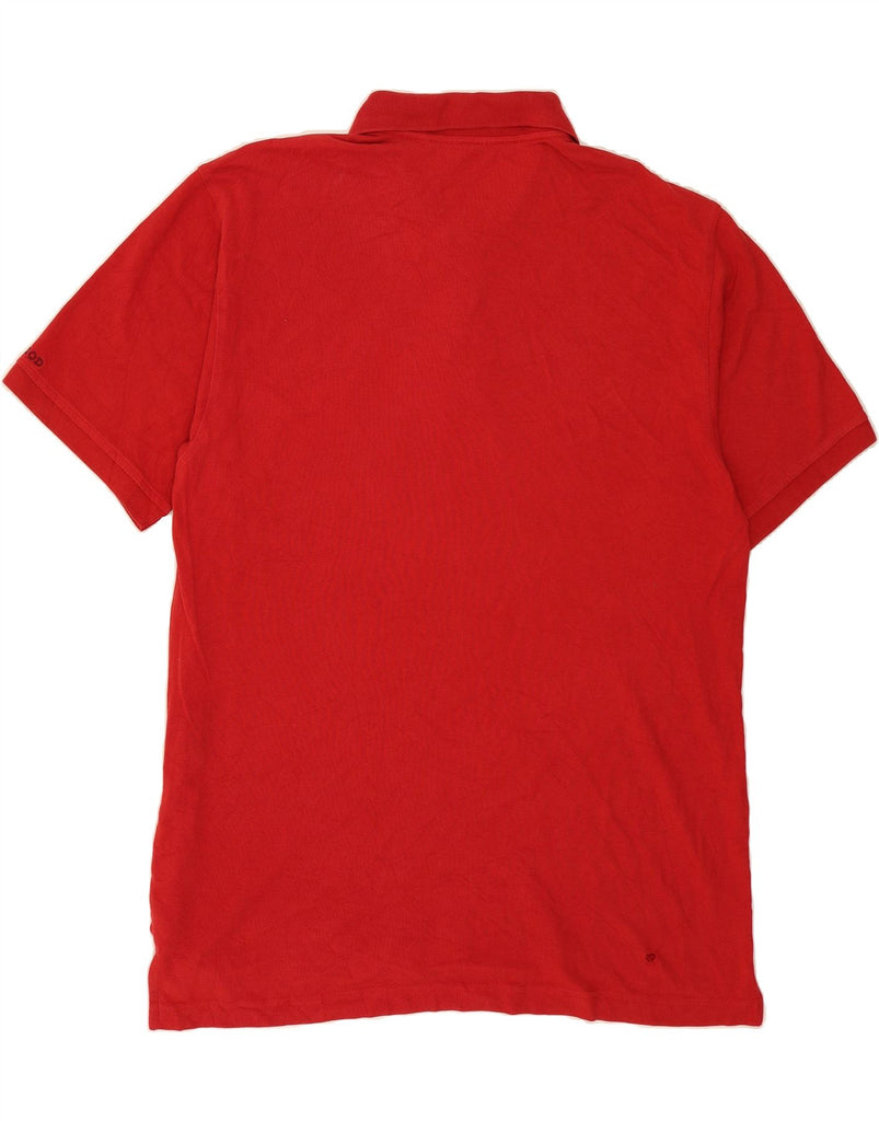 IZOD Mens Polo Shirt XL Red Cotton Vintage Izod and Second-Hand Izod from Messina Hembry 