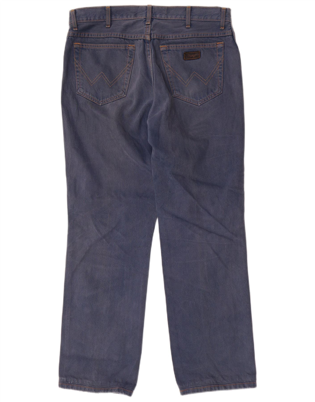 Wrangler Mens Texas Straight Jeans W36 L31 Blue Cotton