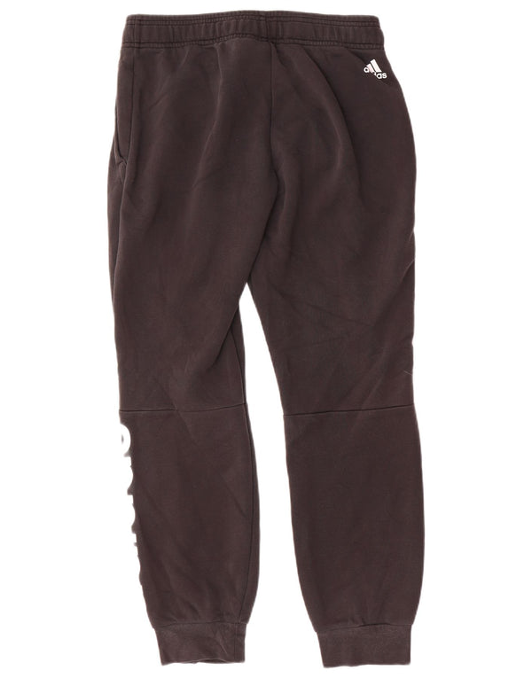 Adidas Womens Graphic Tracksuit Trousers Joggers UK 12/14 Medium Black