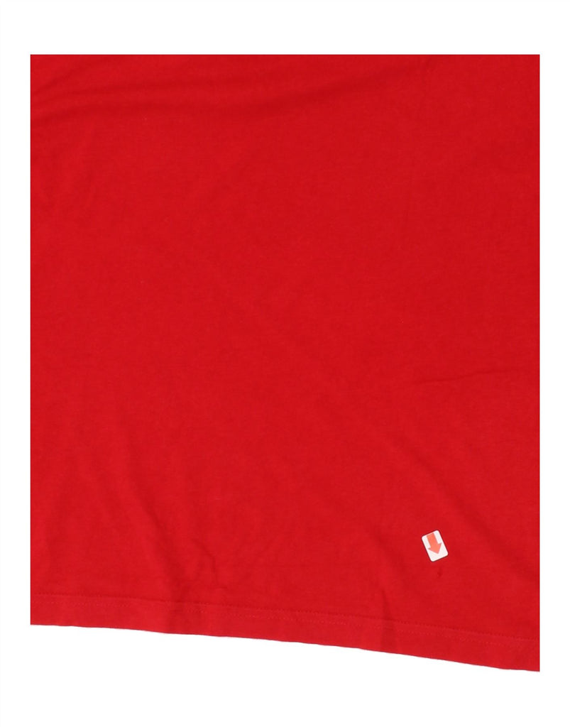 PUMA Mens Graphic T-Shirt Top Medium Red Vintage Puma and Second-Hand Puma from Messina Hembry 