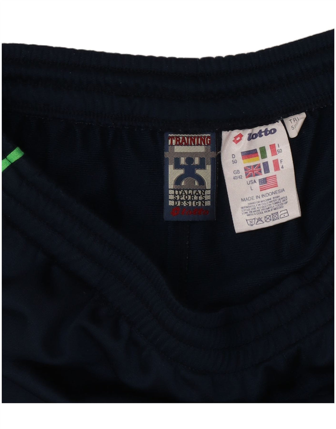 Lotto Mens Tracksuit Trousers UK 40/42 Large  Navy Blue Polyester
